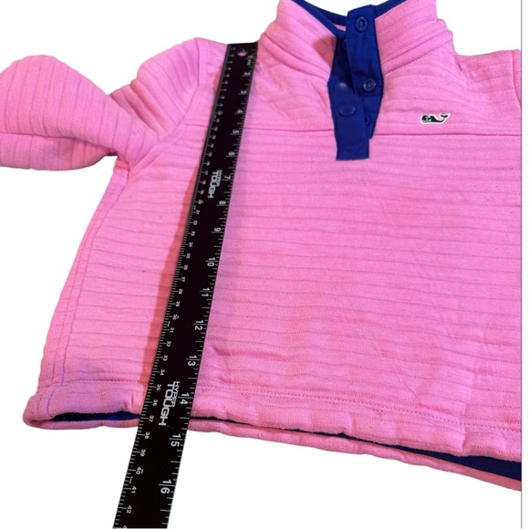 Vineyard Vines Kids’ 4T Pink Pullover with Blue Accents - Picture 1 of 6
